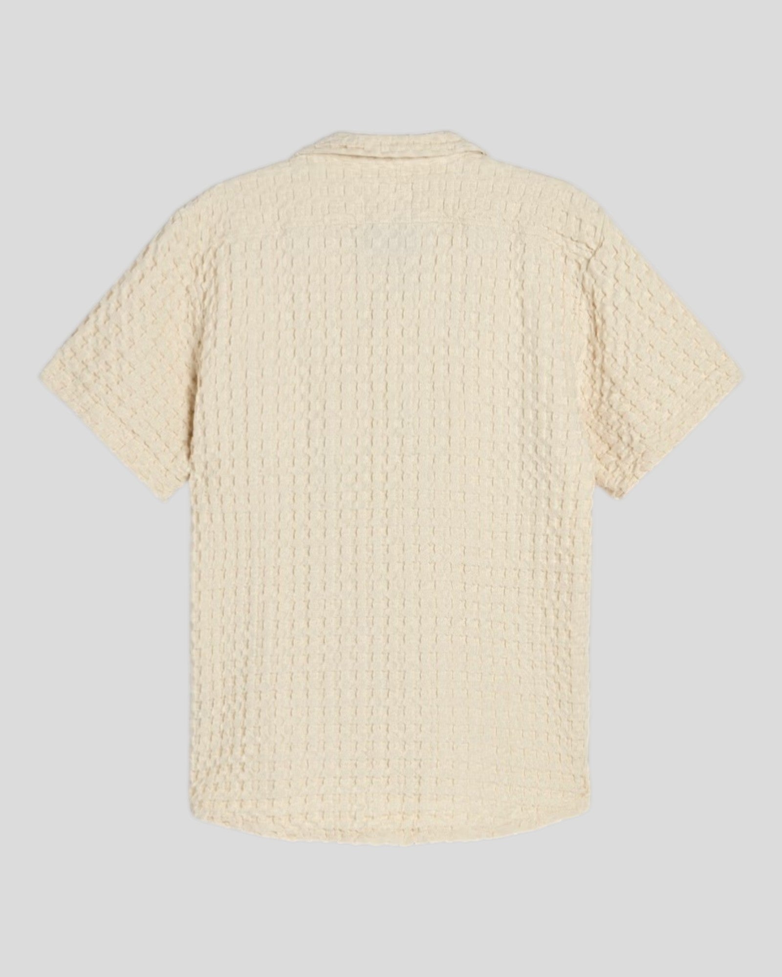 OAS || Cuba Waffle Shirt - Ecru OAS Compagny