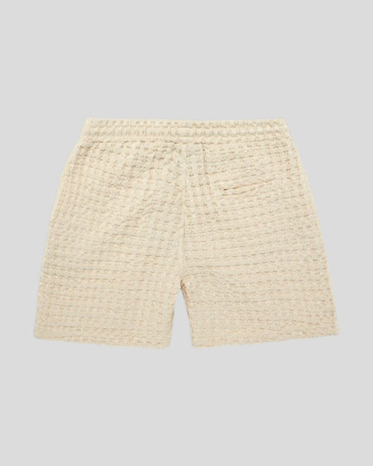 Oas || Porto Waffle Shorts - Off White OAS Compagny