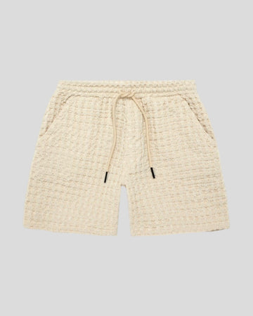 Oas || Porto Waffle Shorts - Off White OAS Compagny