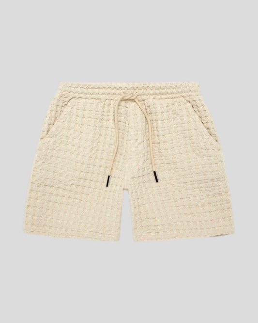 Oas || Porto Waffle Shorts - Off White OAS Compagny