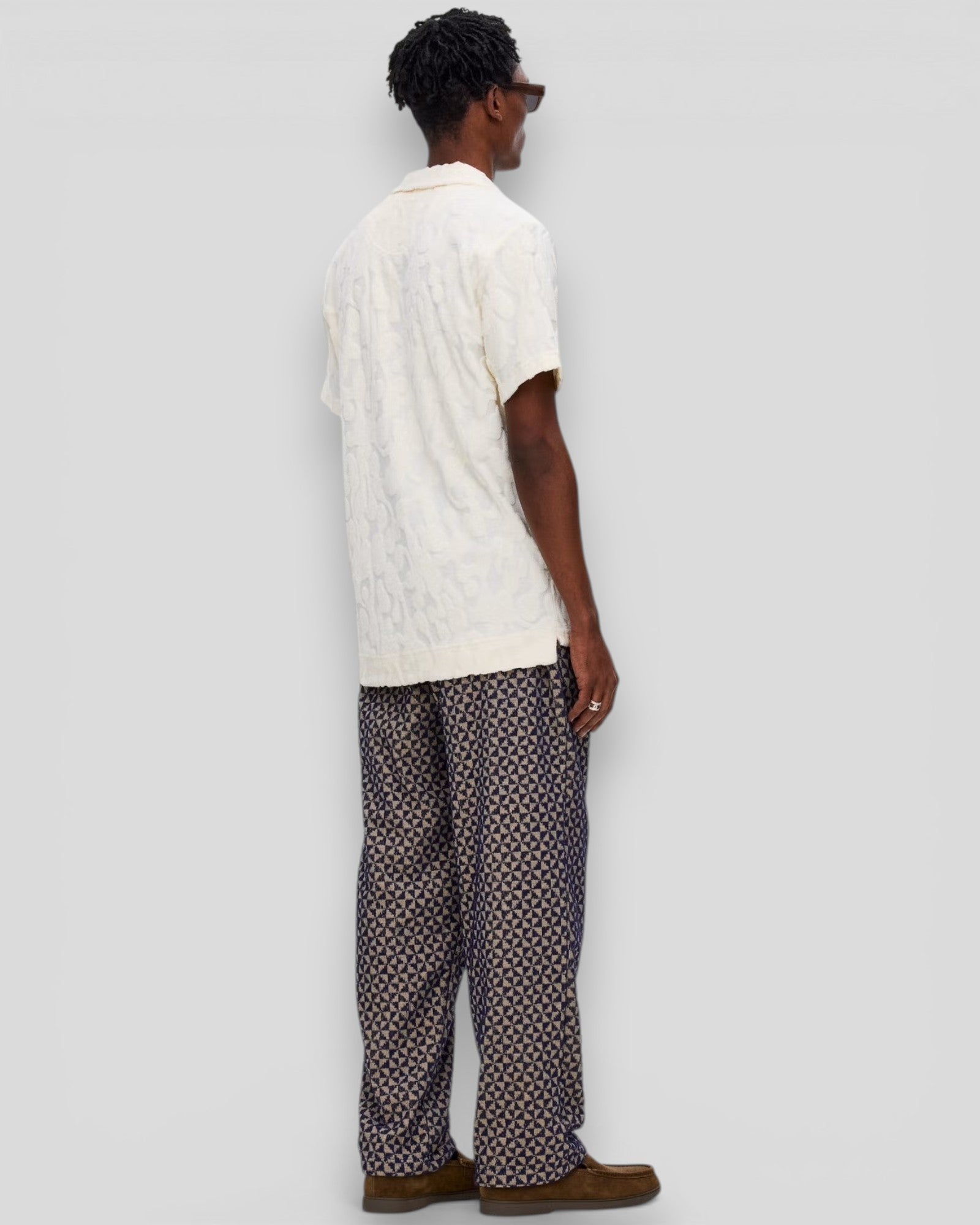 Oas || Summit Polo Terry Shirt - Off White OAS Compagny