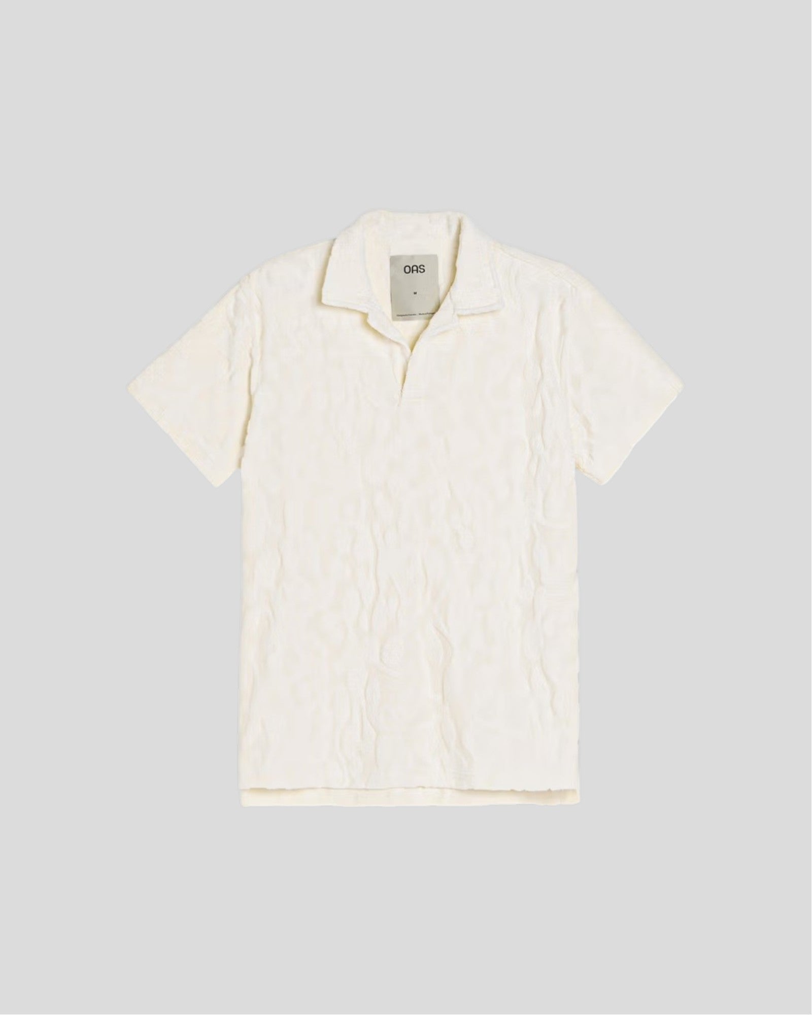 Oas || Summit Polo Terry Shirt - Off White OAS Compagny