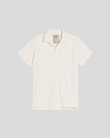 Oas || Summit Polo Terry Shirt - Off White OAS Compagny