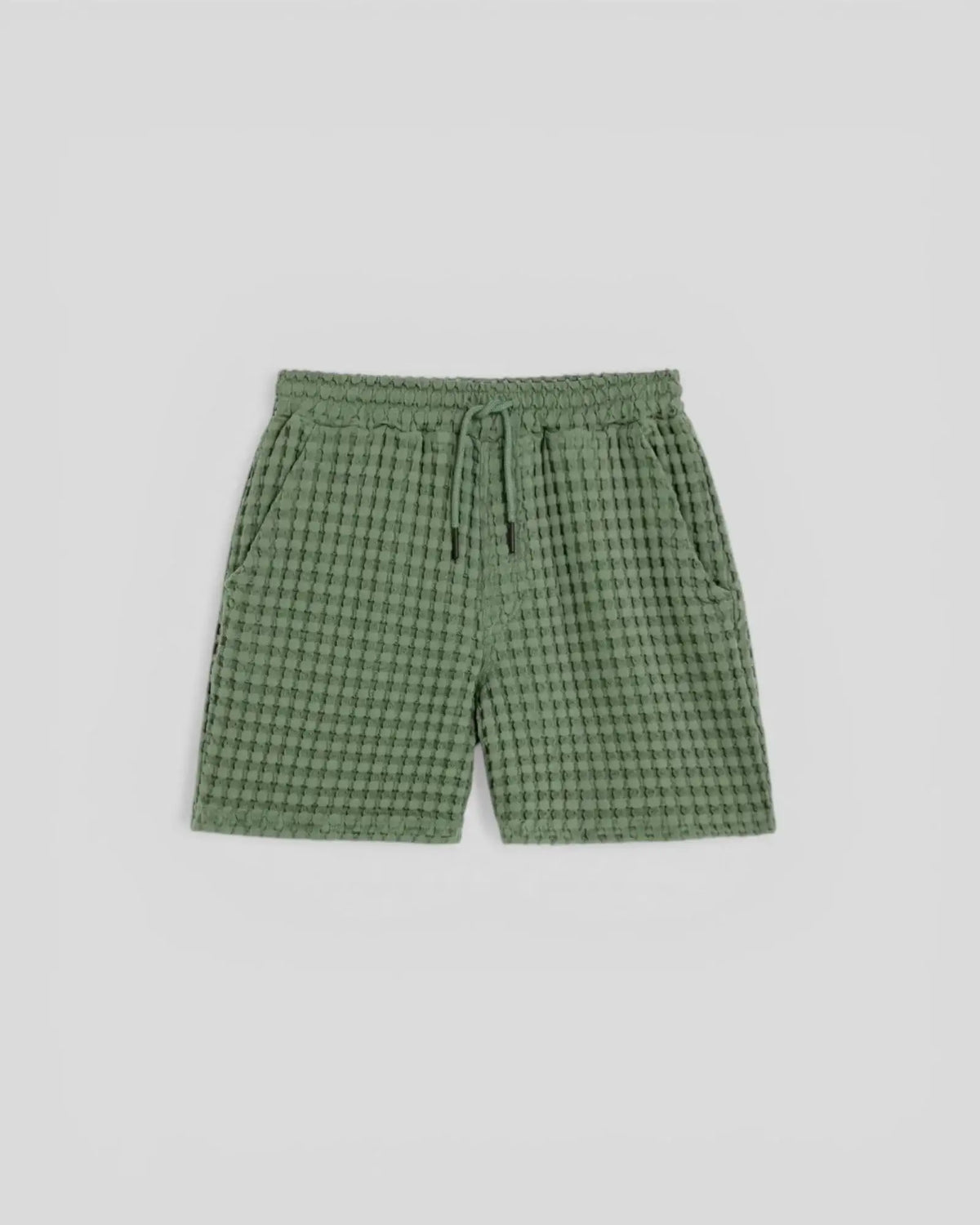 Oas || Waffle Porto Shorts - Green OAS Compagny