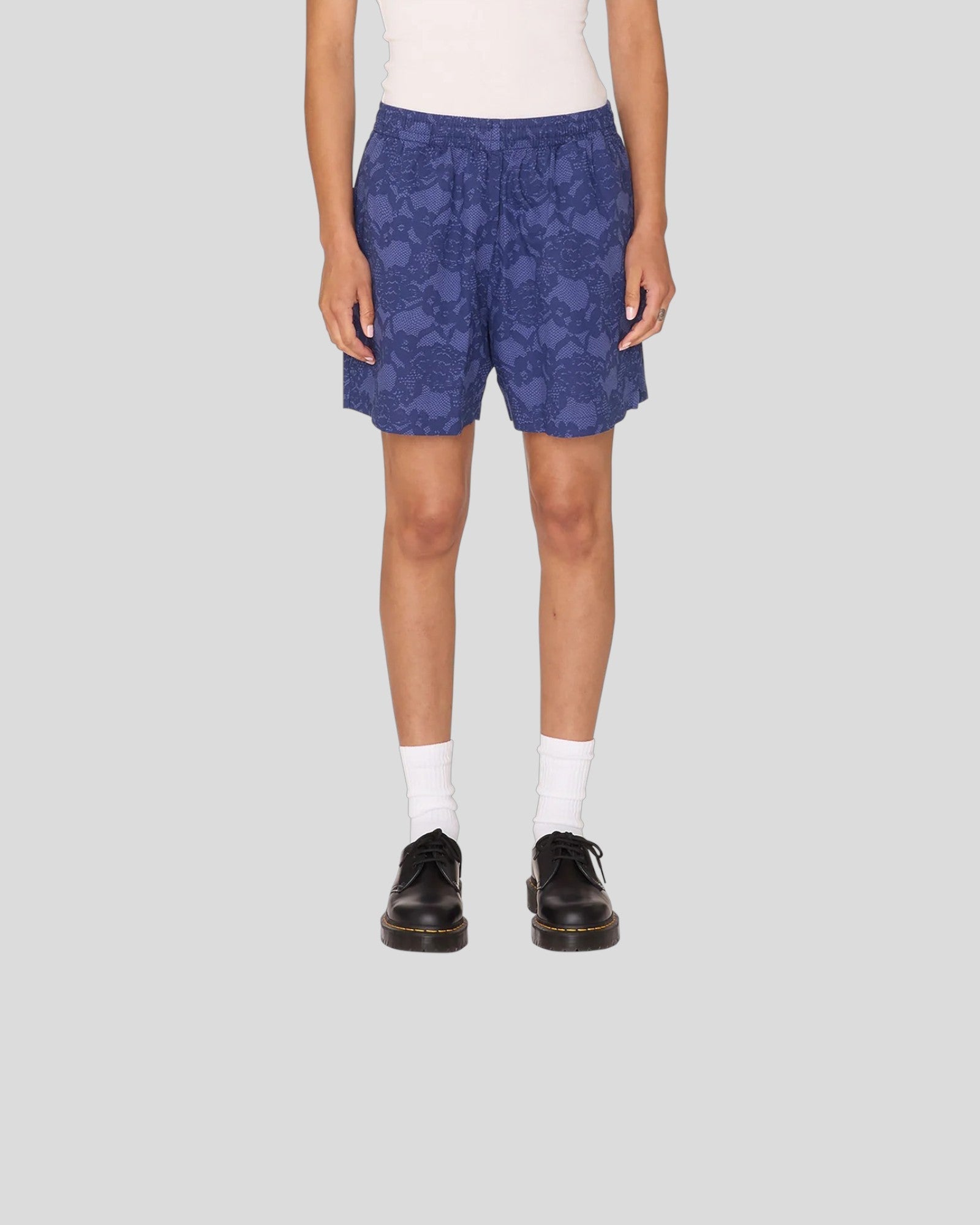 Obey || Cecilie Lace Short - Blue Multi Obey