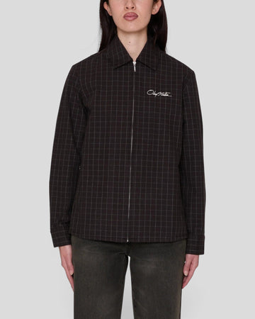 Obey || Dana Shirt Jacket - Brown Multi