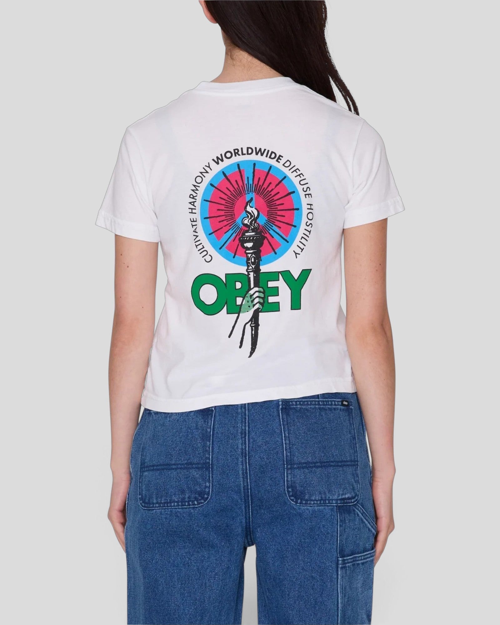 Obey || Diffuse Hostility - White Obey
