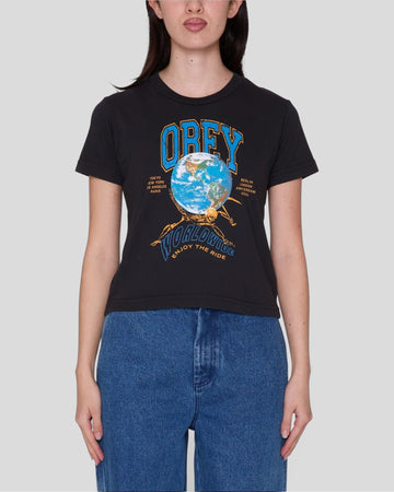 Obey || Enjoy The Ride T-Shirt - Digital Black