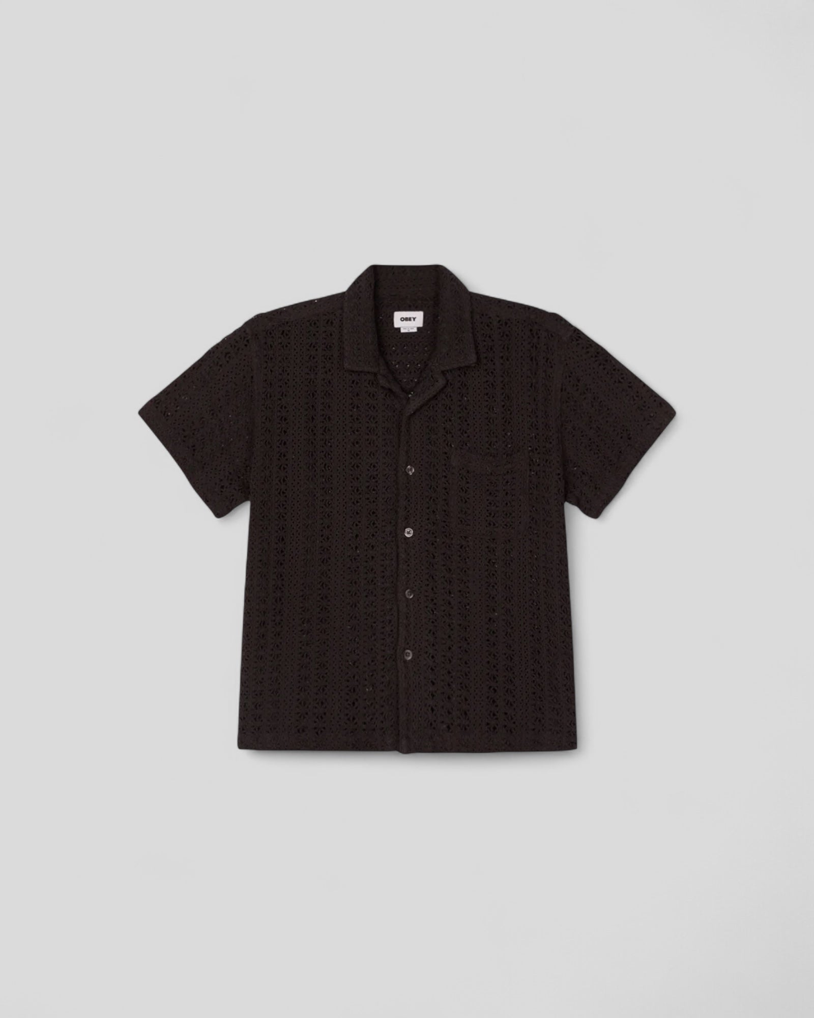 Obey || Harison Woven - Black - M' Obey