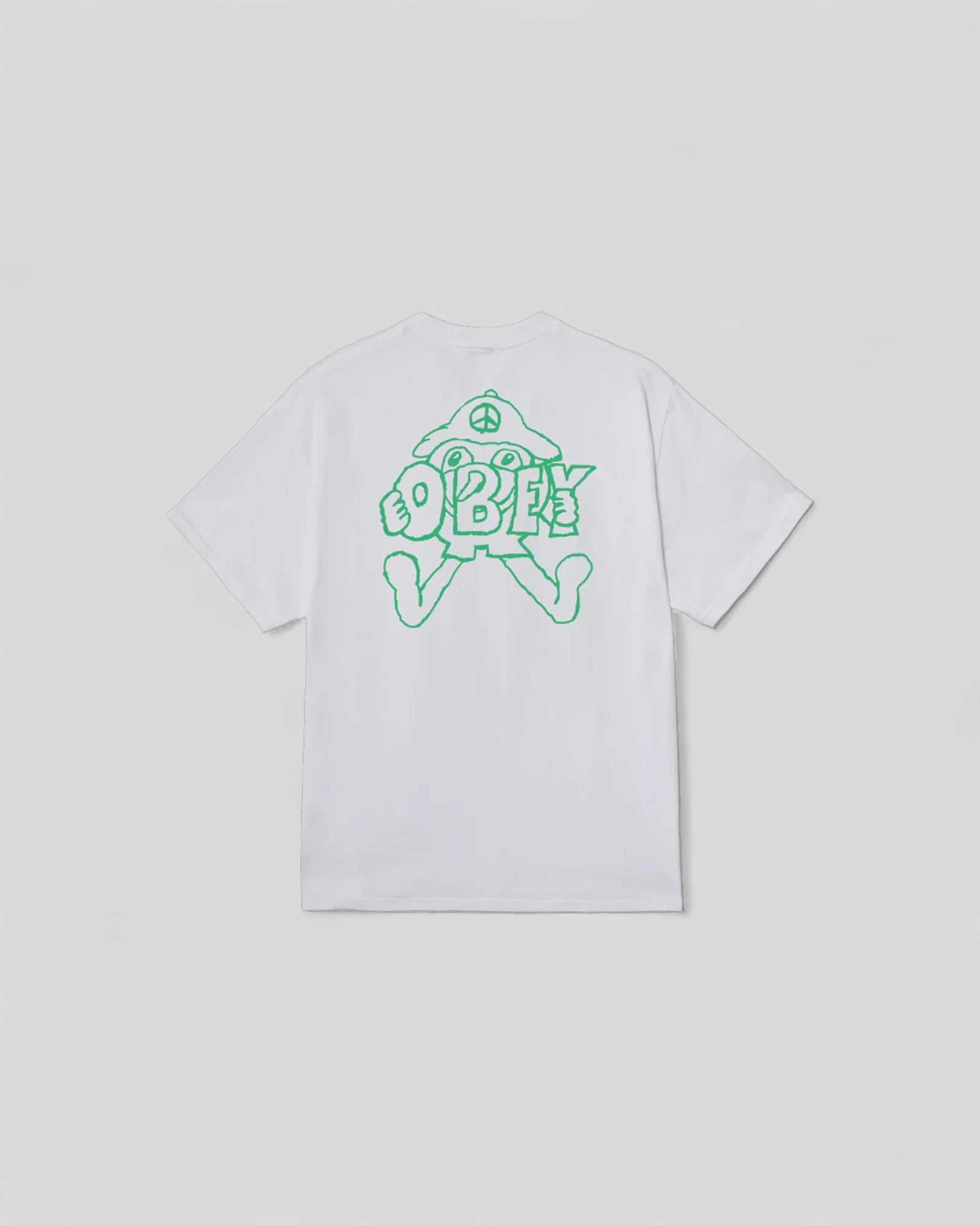 Obey || Peace Troll - White - M' Obey