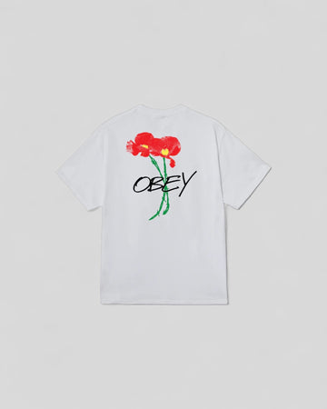 Obey || Poppies - White - M' Obey