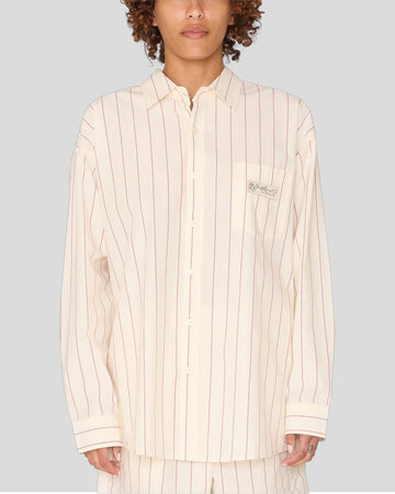 Obey || Primavera Strip Shirt - Tofu Multi Obey