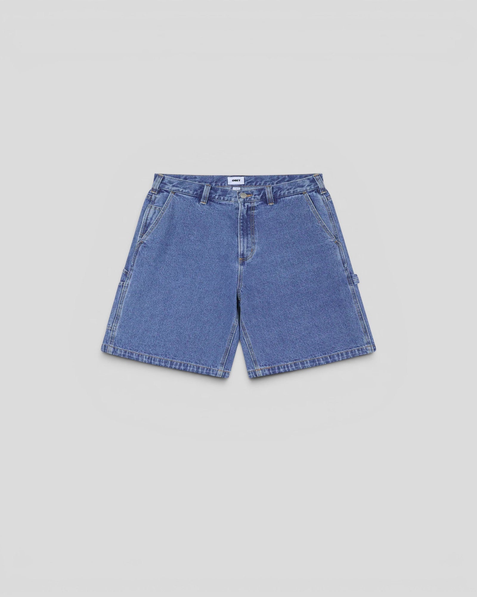 obey || Bigwig Carpenter Denim Short - Light Indigo -M' Obey
