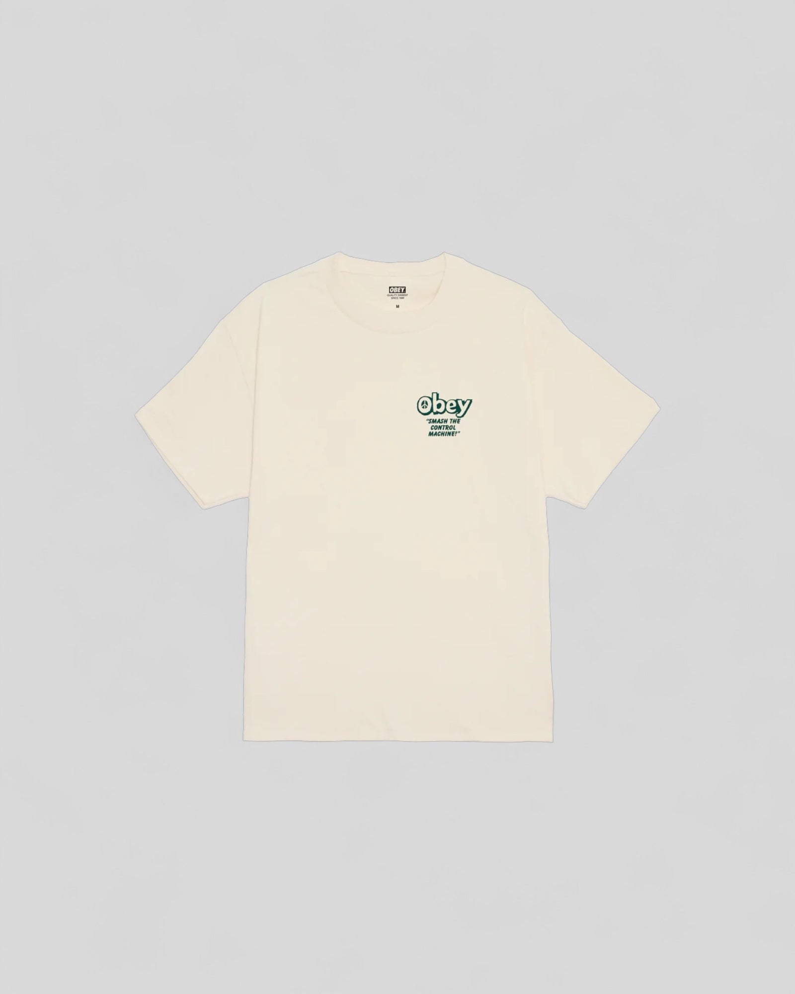 Obey || Smash The Control Machine - Cream - M' Obey
