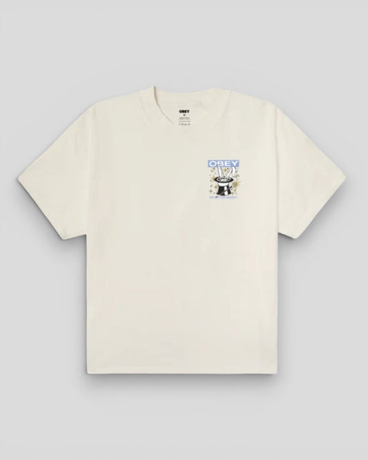 Obey || Enjoy The Magic T-Shirt - Vintage White - M’ Obey