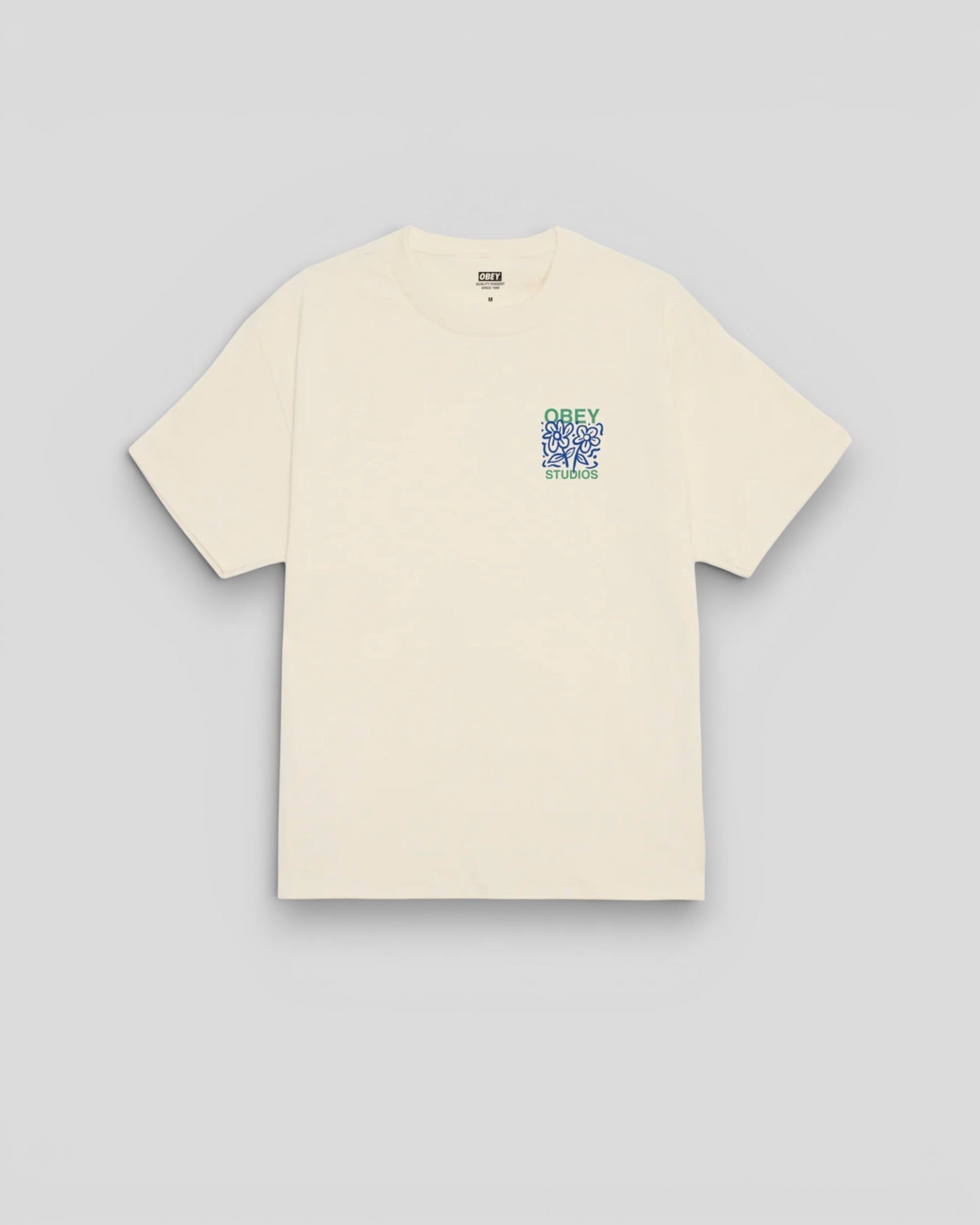 Obey || Grown With Love T-Shirt - Cream - M’ Obey