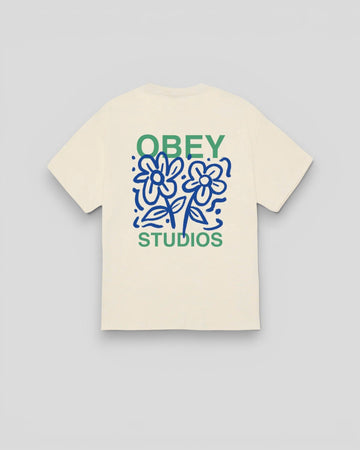 Obey || Grown With Love T-Shirt - Cream - M’ Obey