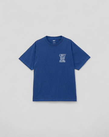 Obey || Worldwide Records - Pigment Electric Indigo - M' Obey