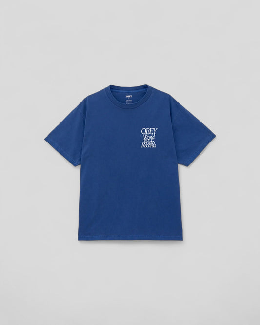 Obey || Worldwide Records - Pigment Electric Indigo - M' Obey
