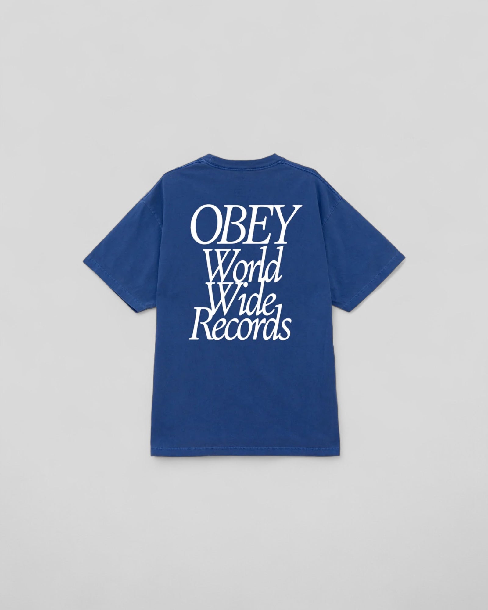 Obey || Worldwide Records - Pigment Electric Indigo - M' Obey
