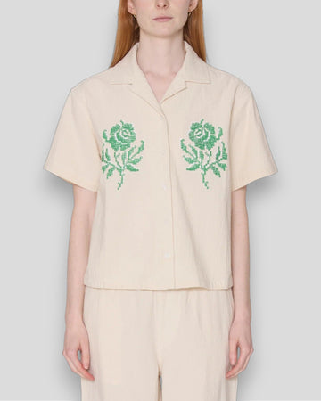 Obey || Roses SS Shirt - Natural Obey