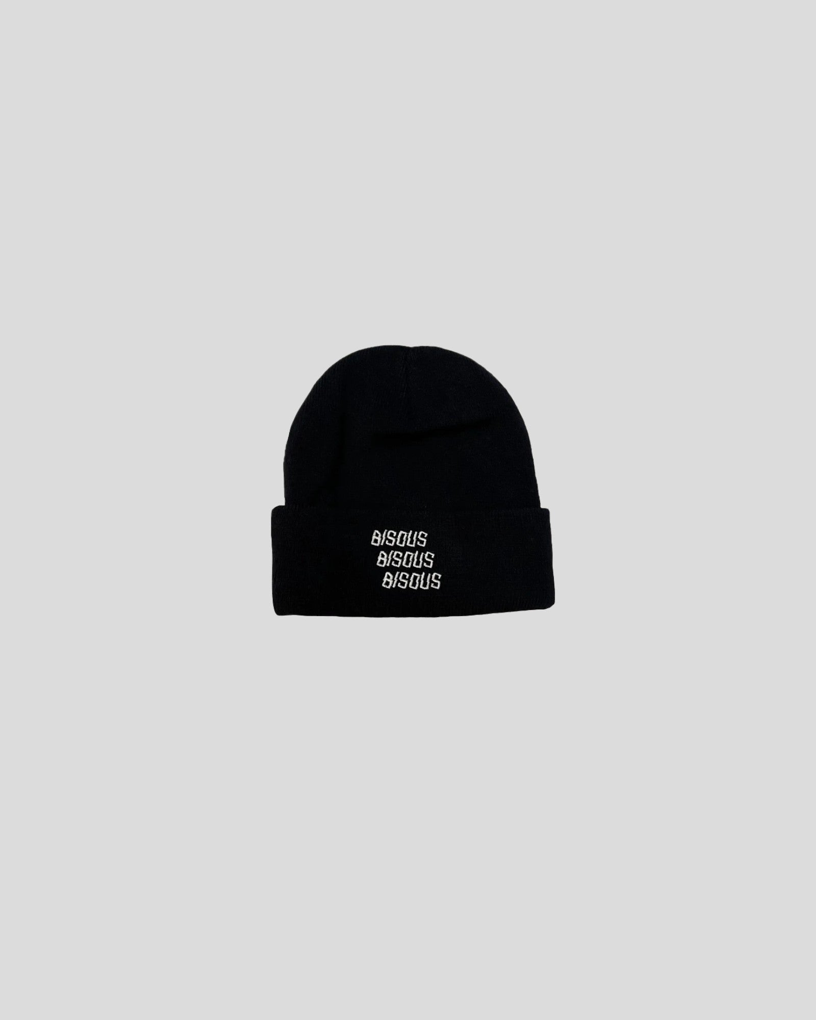 Bisous Bisous || Headwear Beanie Bisous x3 - Navy Bisous Skateboards