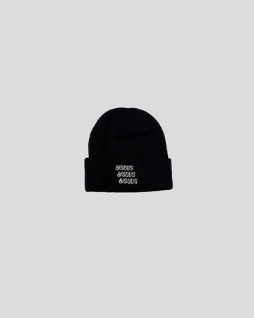 Bisous Bisous || Headwear Beanie Bisous x3 - Navy Bisous Skateboards