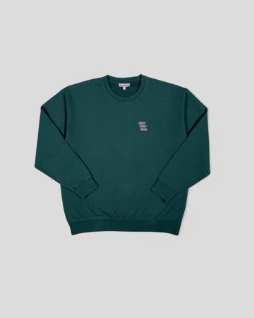 Bisous Bisous || Crewneck Basic – Forest