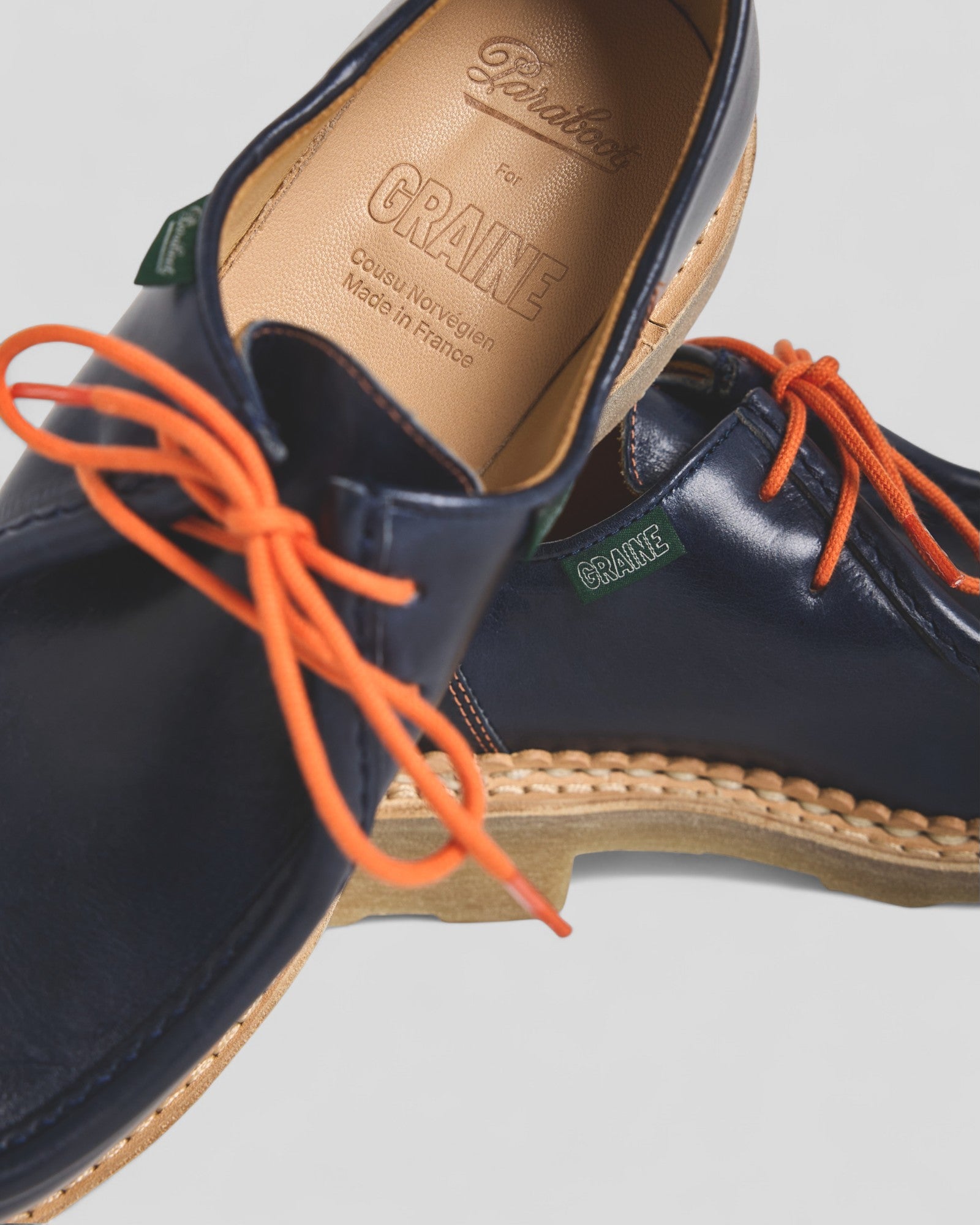 Graine X Paraboot || Chaussure derby Graine Clothing