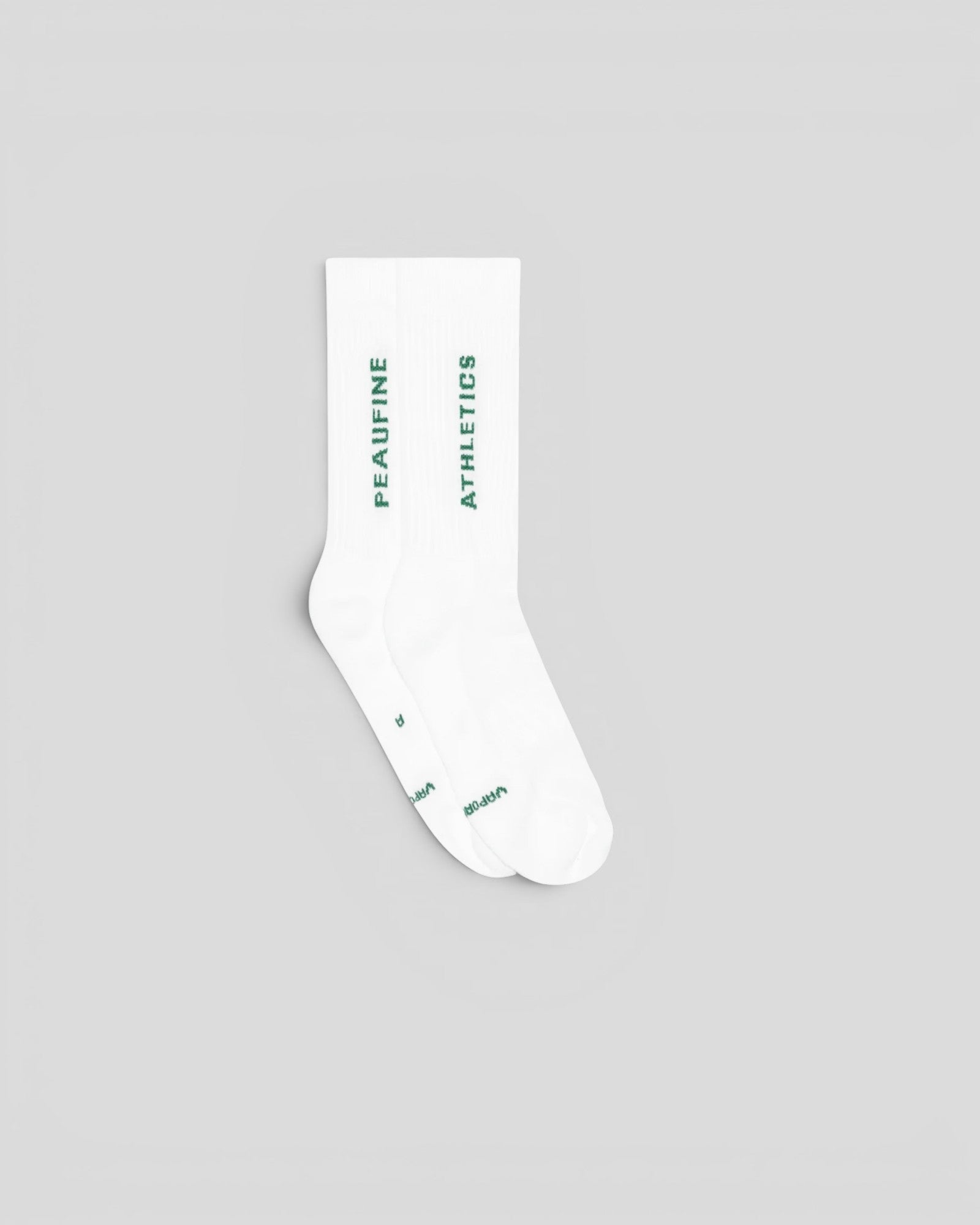 Peaufine || Socks Vaporfeel - Minimalist - White/Vert - M’ Peaufine