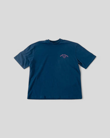 Sportliche Werbeartikel || Premium blaues T-Shirt Stone