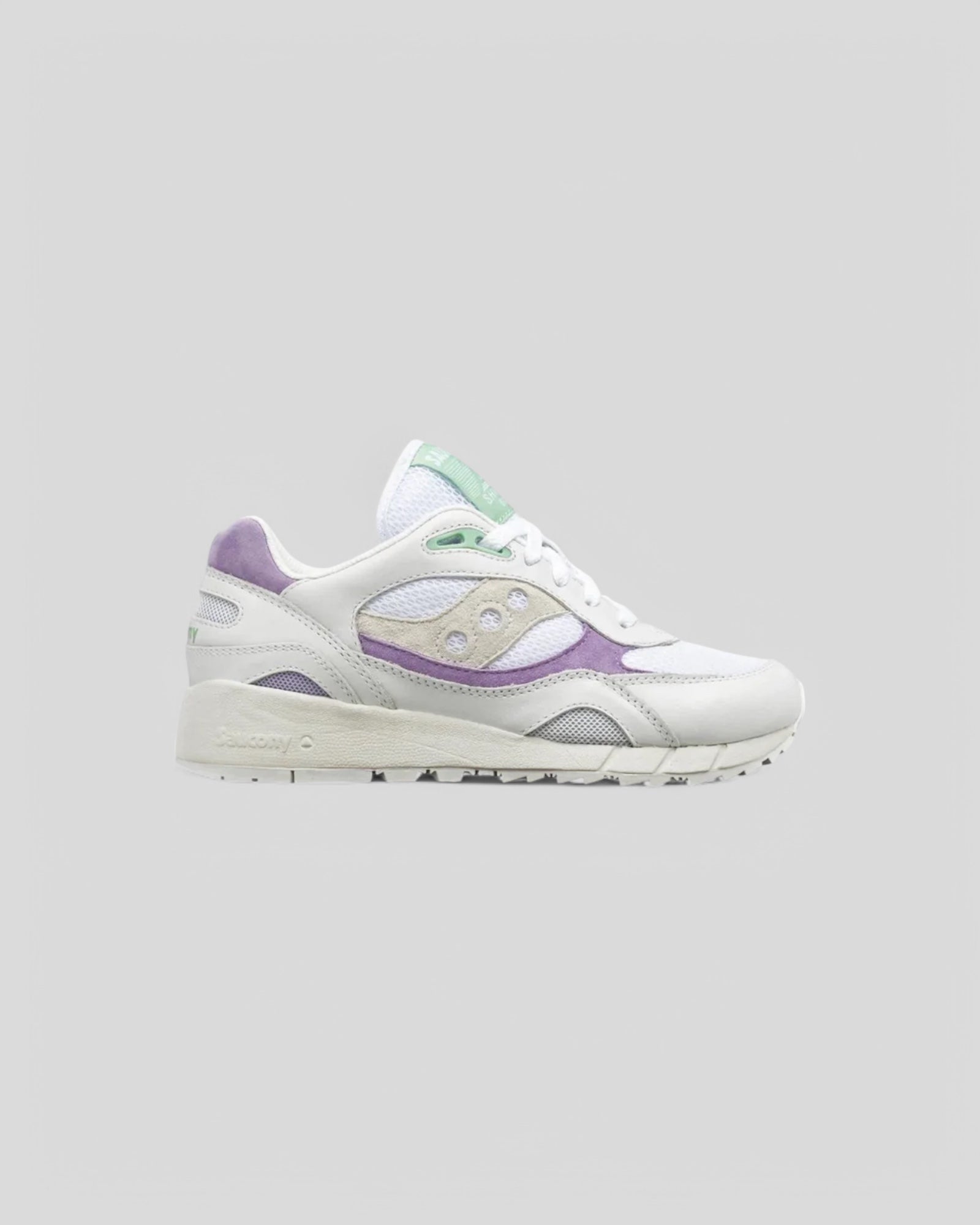 Saucony || Shadow 6000 - White/ Purple Saucony