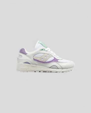 Saucony || Shadow 6000 - White/ Purple Saucony