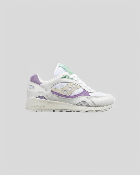 Saucony || Shadow 6000 - White/ Purple Saucony