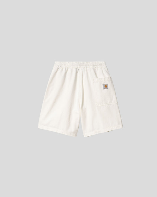 Carhartt || Rainer Short  - Off-White Rinsed Carhartt