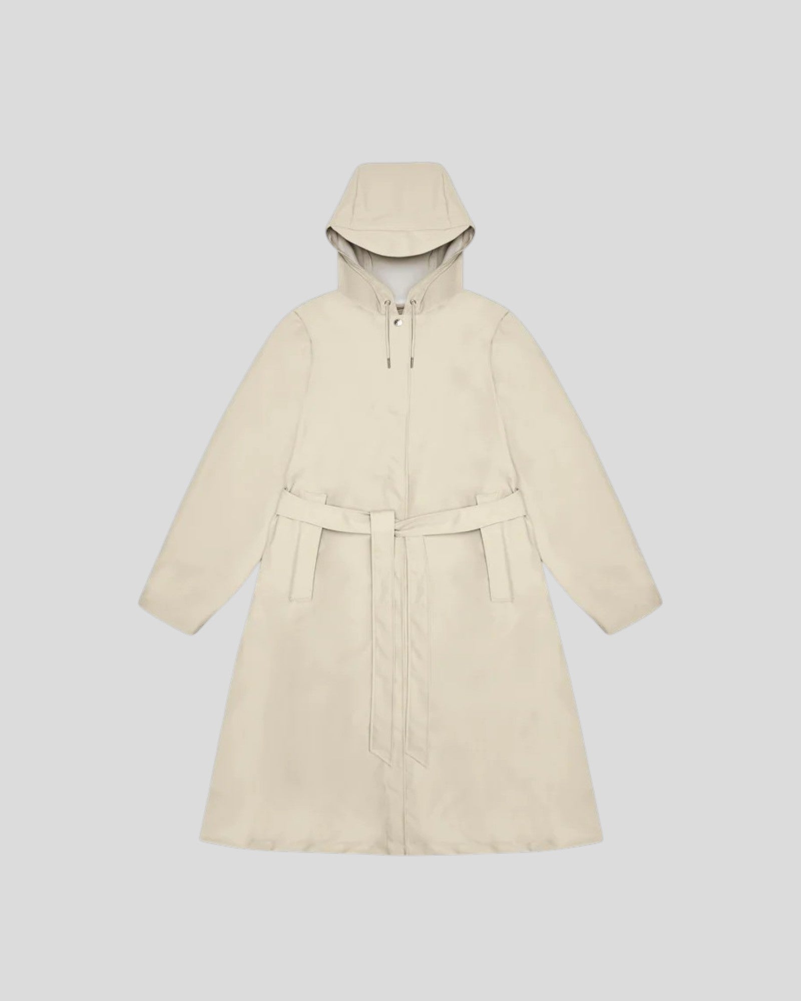 Rains || A-Line Longer W Jacket W3 - Dune Rains