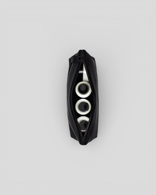 Rains || Cosmetic Bag Zip - Black Rains