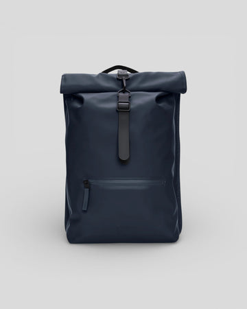 Rains || Rolltop Rucksack - Navy