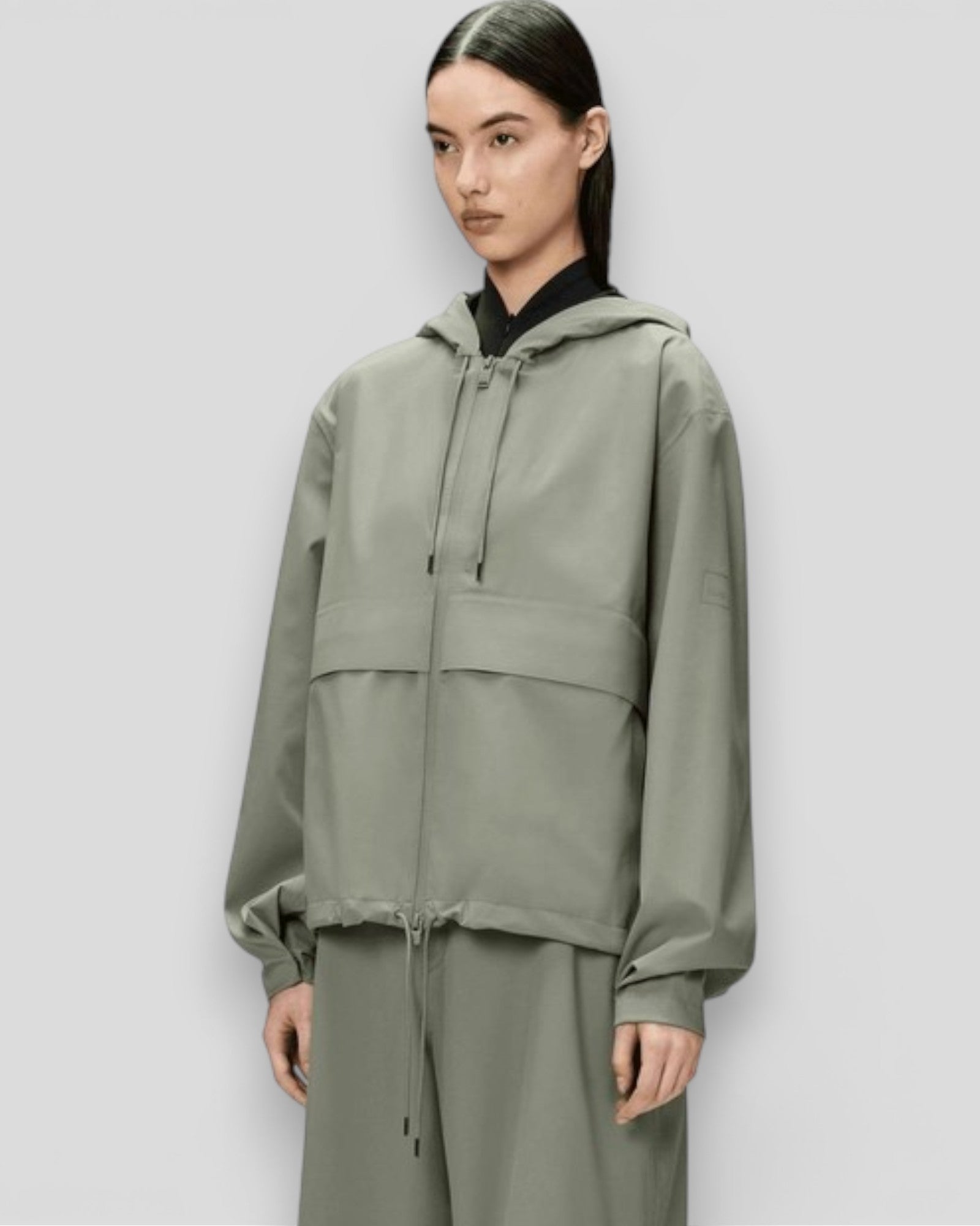 Rains || Suva Hardshell Short String W Jacket W3 -Drift Rains