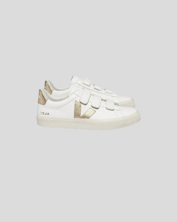 Veja || Recife Logo Chromefree - Extra White/ Platine Veja