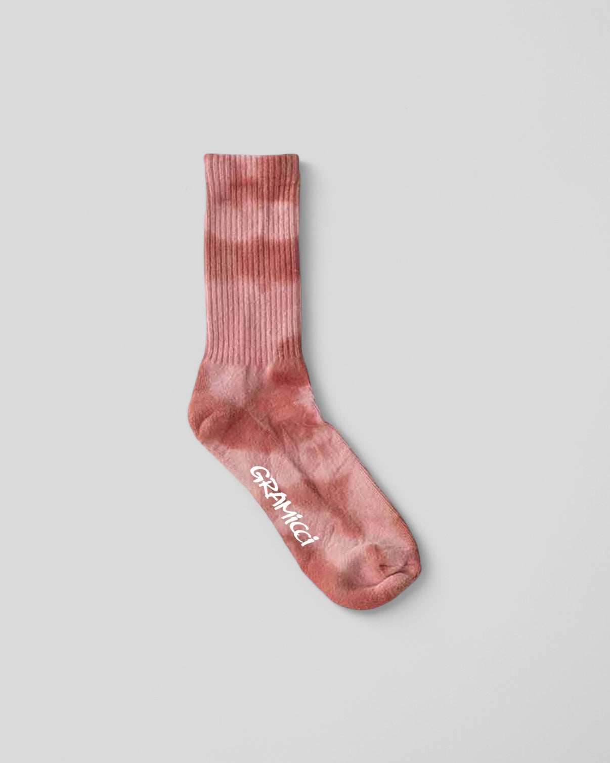 Gramicci || Tie Dye Crew Socks - Pink Gramicci