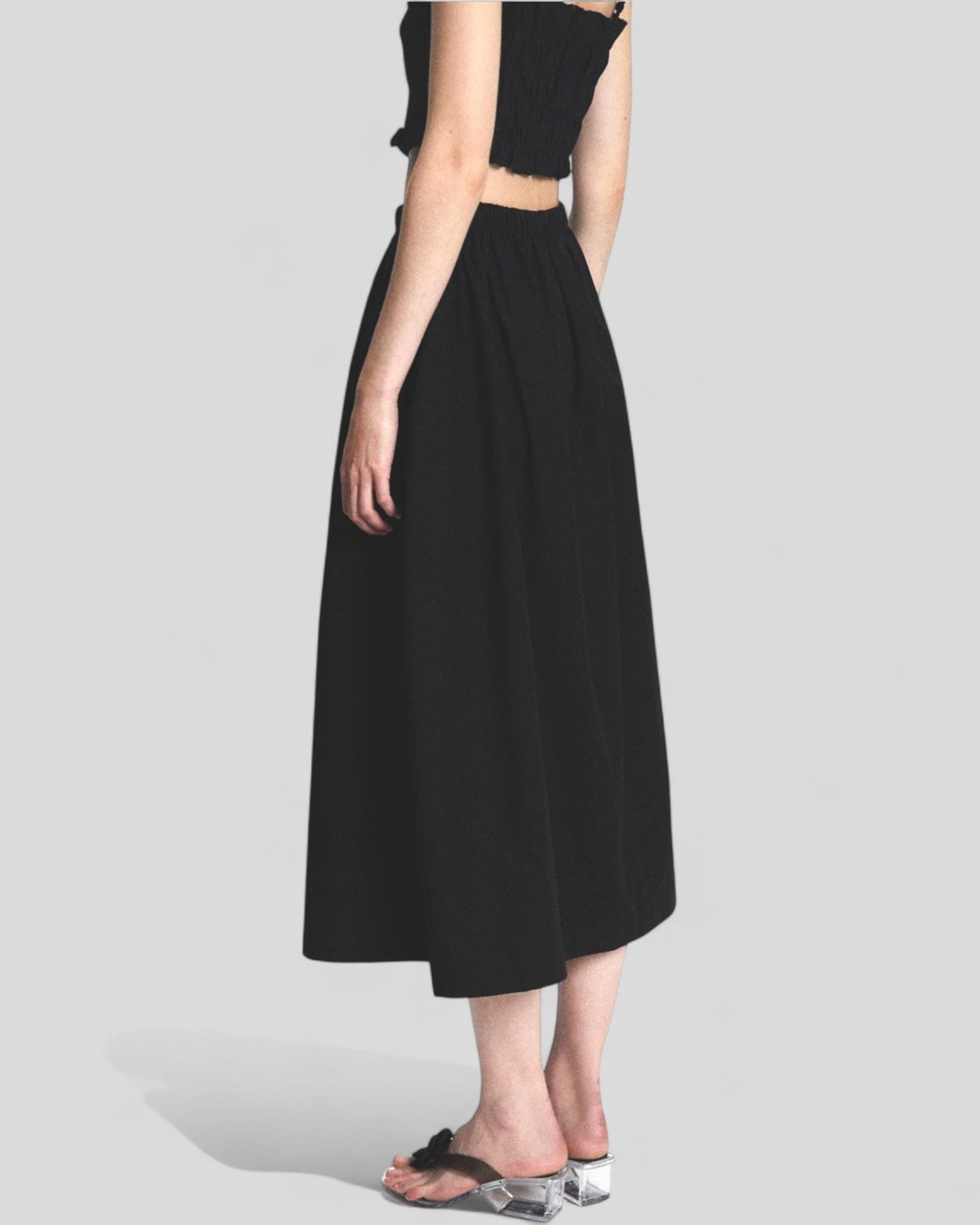 Rita Row || Fisher Cotton Skirt - Black Rita Row