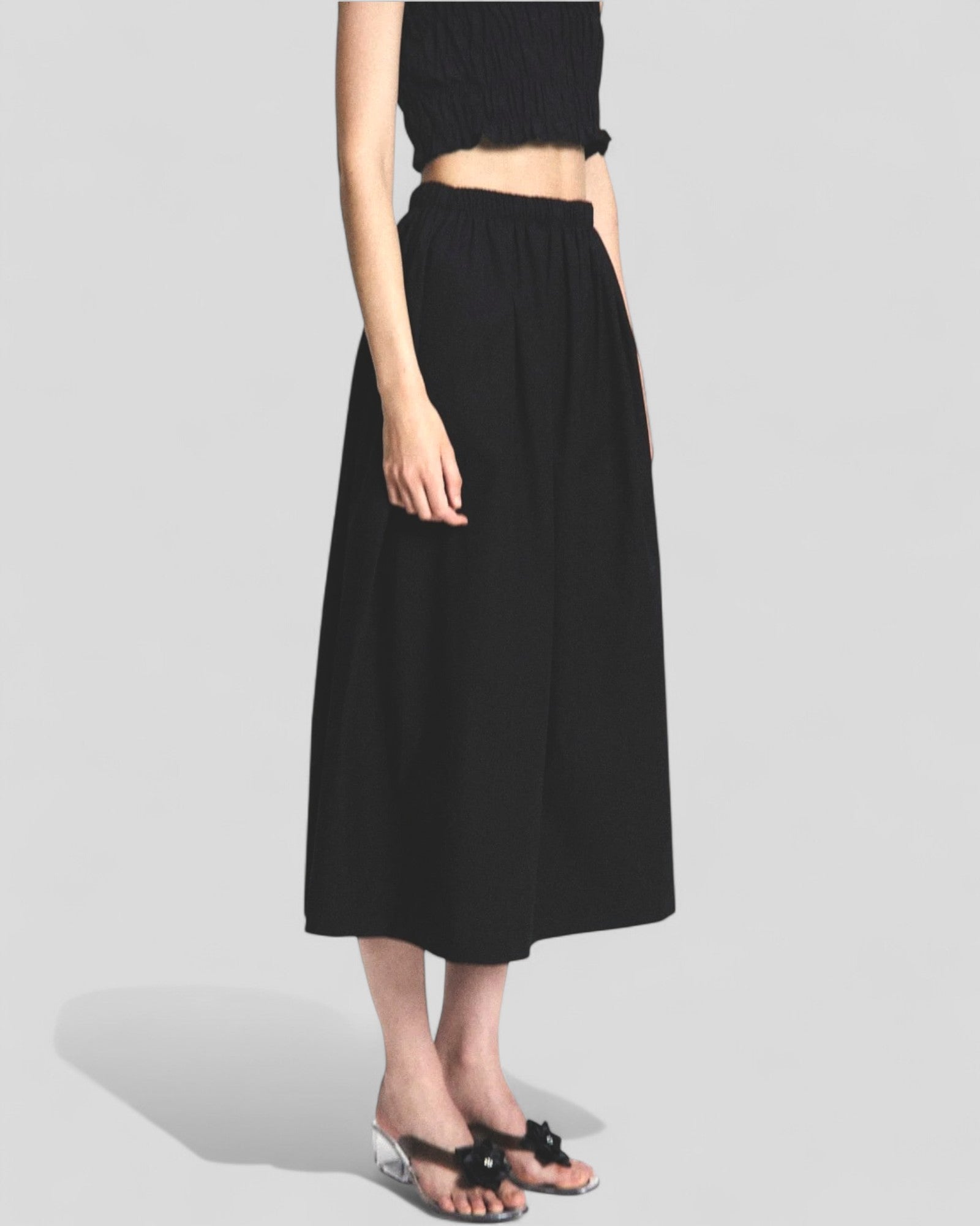 Rita Row || Fisher Cotton Skirt - Black Rita Row