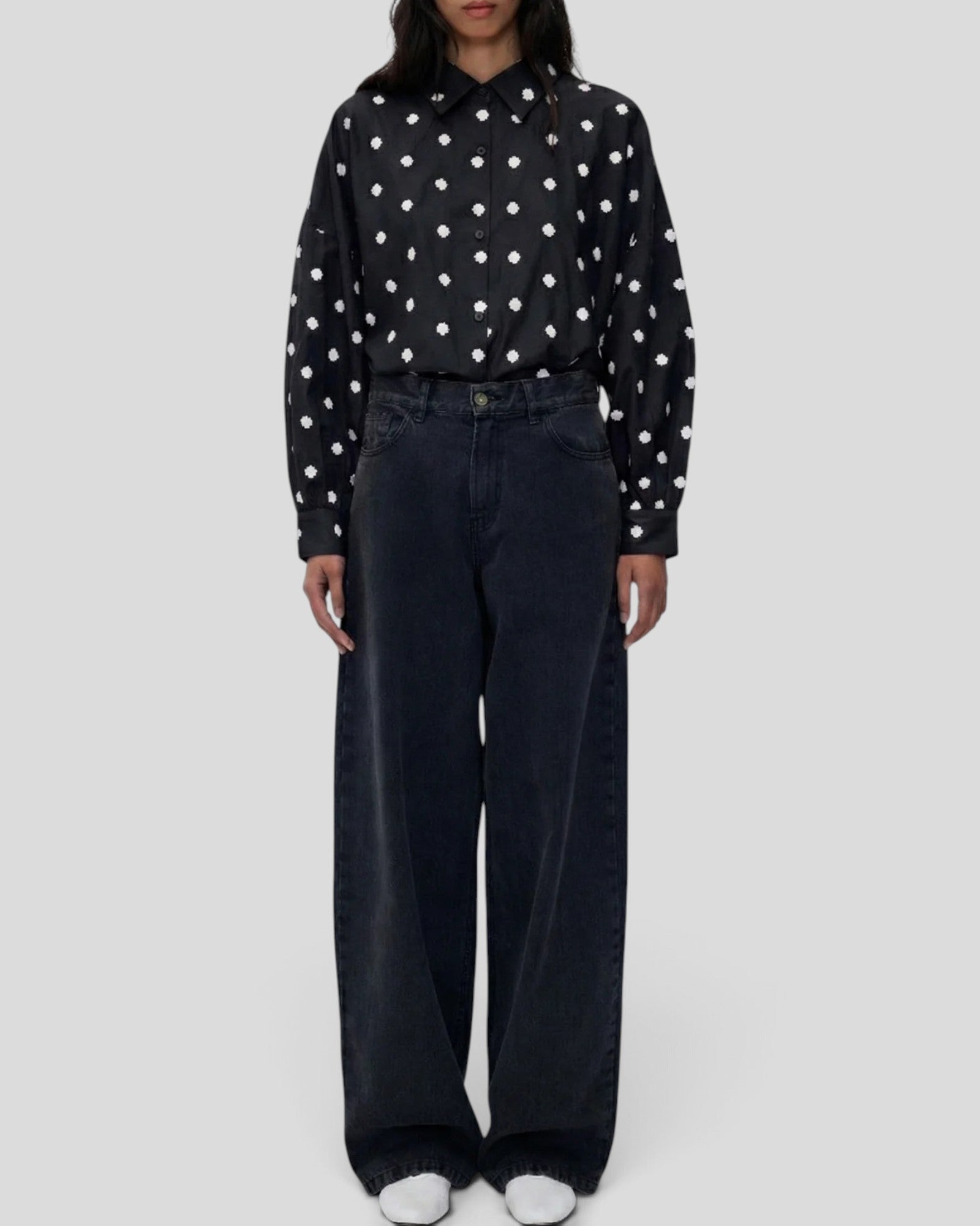 Rita Row || Lucca Shirt - Black Rita Row