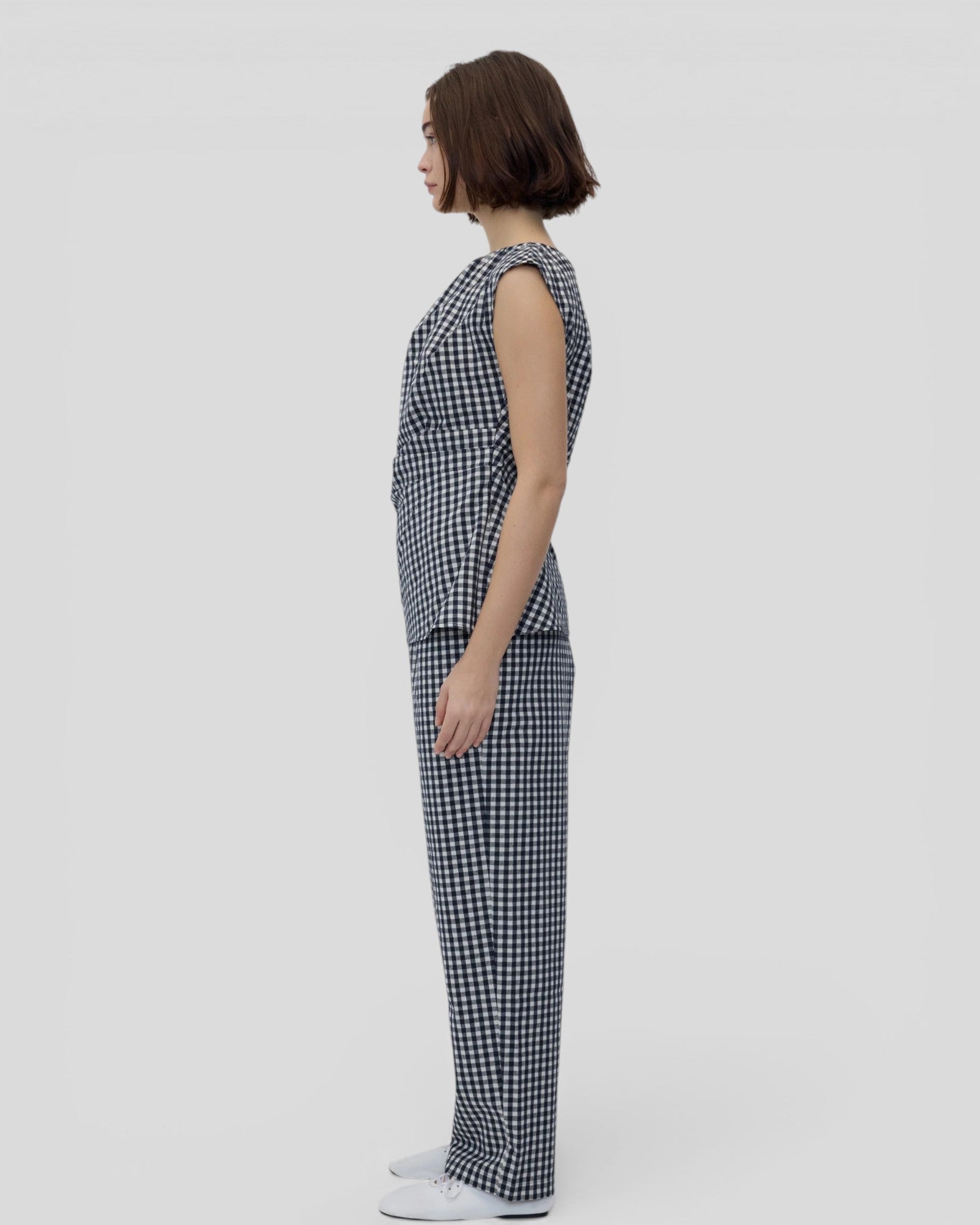 Rita Row || Melisande Top - Black Gingham Rita Row