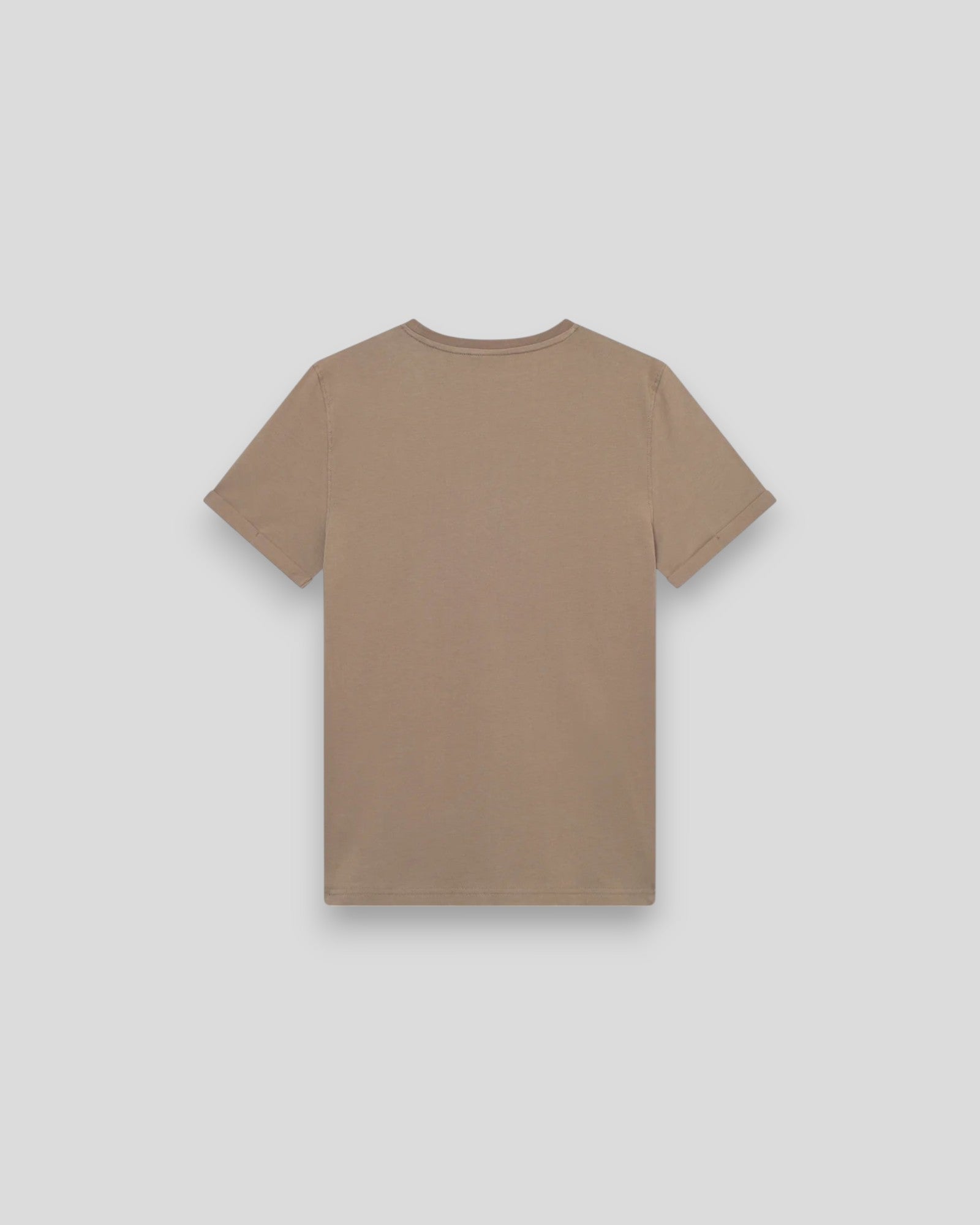 Les Deux || Norregaard Contrast T-shirt - Teak Brown Les Deux