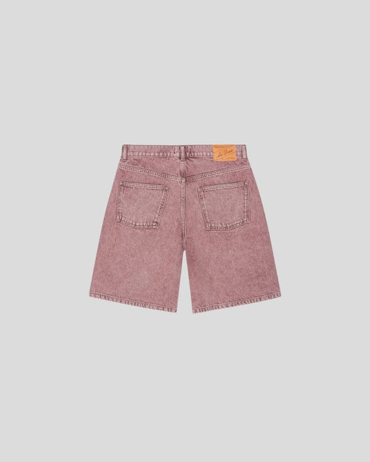 Les Deux || Ryder Light Pink Denim Short - Light Pink Denim Wash Les Deux