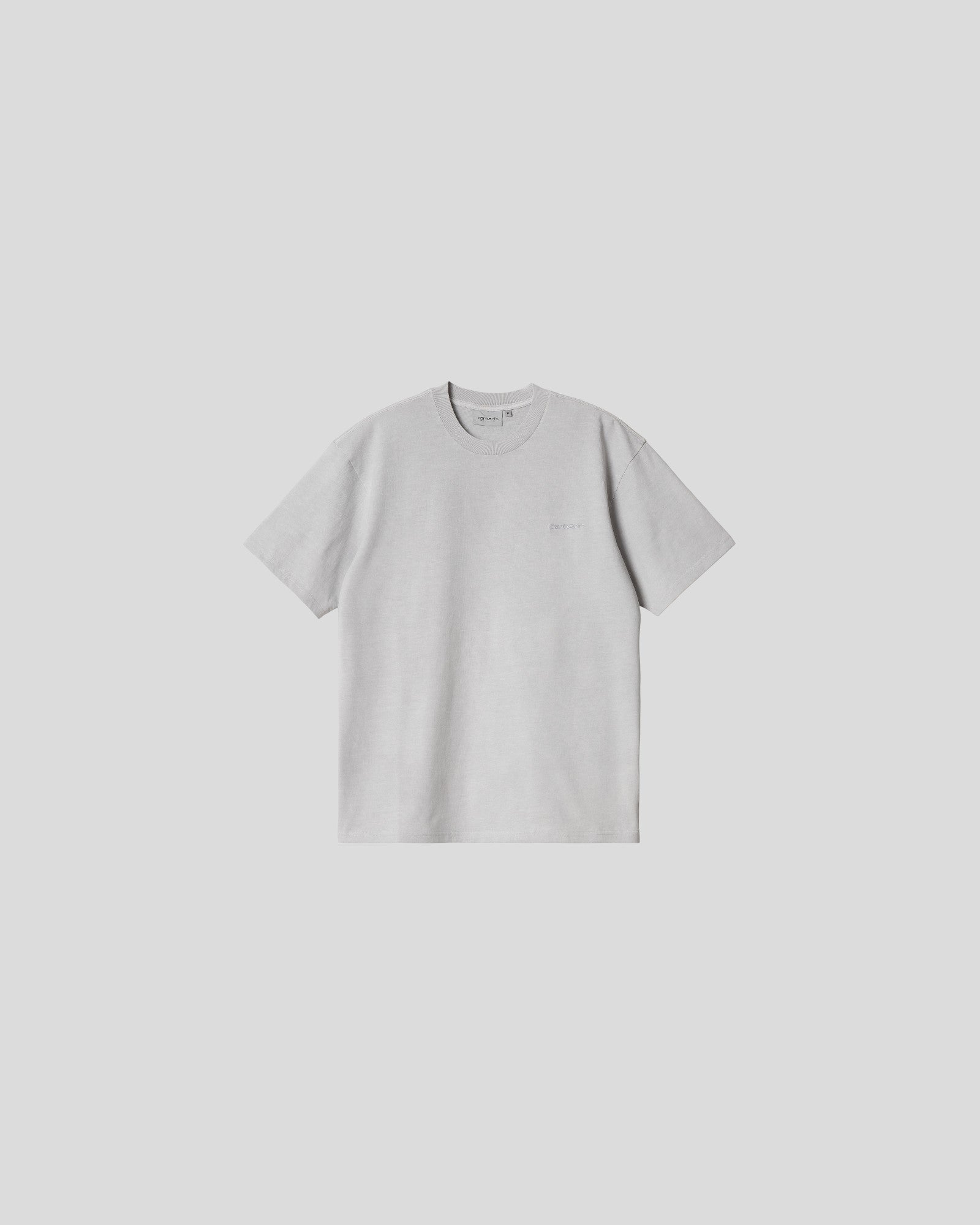 Carhartt || S/S Duster Script T- Shirt - Basalt/ Garment Dyed Carhartt