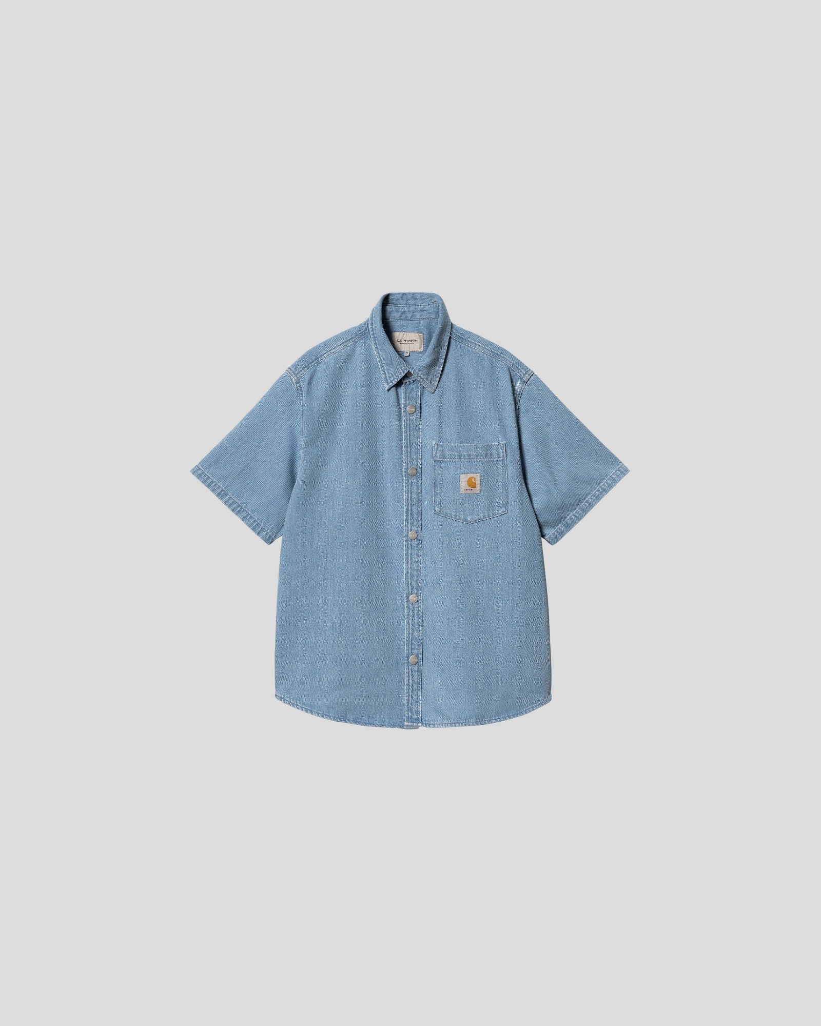 Carhartt || Ody Shirt - Blue Stone Bleached Carhartt