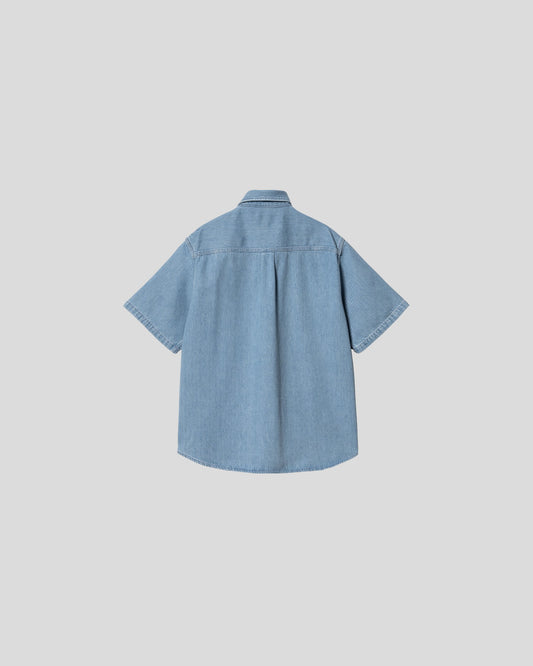 Carhartt || Ody Shirt - Blue Stone Bleached Carhartt